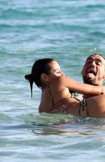 FLAVIA PENNETTA in Bikini at a Beach in Rome 09/14/2016