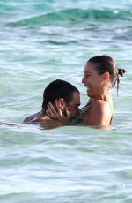 FLAVIA PENNETTA in Bikini at a Beach in Rome 09/14/2016
