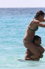 FLAVIA PENNETTA in Bikini at a Beach in Rome 09/14/2016