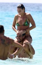 FLAVIA PENNETTA in Bikini at a Beach in Rome 09/14/2016