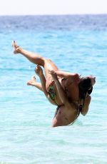 FLAVIA PENNETTA in Bikini at a Beach in Rome 09/14/2016
