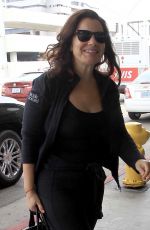 FRAN DRESCHER at LAX Airport in Los Angeles 09/19/2016