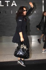 FRAN DRESCHER at LAX Airport in Los Angeles 09/19/2016