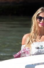 FRANCESCA CIPRIANI Out in Venice 08/31/2016