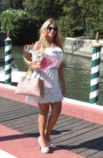FRANCESCA CIPRIANI Out in Venice 08/31/2016