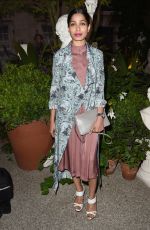 FREIDA PINTO at Burberry Fashion Show at London Fashion Week 09/19/2016