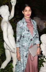 FREIDA PINTO at Burberry Fashion Show at London Fashion Week 09/19/2016