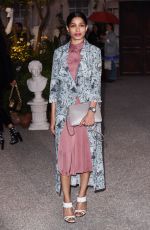FREIDA PINTO at Burberry Fashion Show at London Fashion Week 09/19/2016