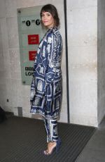 GEMMA ARTERTON at BBC Radio Studios in London 09/19/2016