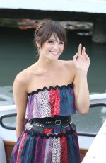 GEMMA ARTERTON Boarding a Private Water Taxi in Venice 08/30/2016