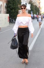 GEMMA ARTERTON Out and About in Venice 09/08/2016