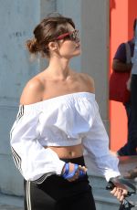 GEMMA ARTERTON Out and About in Venice 09/08/2016