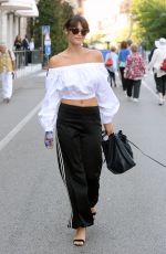 GEMMA ARTERTON Out and About in Venice 09/08/2016