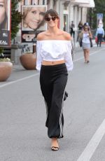 GEMMA ARTERTON Out and About in Venice 09/08/2016