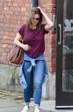 GEMMA ATKINSON Leaves Key 103 Radio in Manchester 09/14/2016