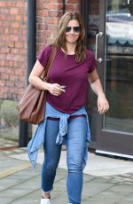 GEMMA ATKINSON Leaves Key 103 Radio in Manchester 09/14/2016