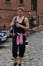 GEMMA ATKINSON Leaves Key 103 Radio Studios in Manchester 09/28/2016