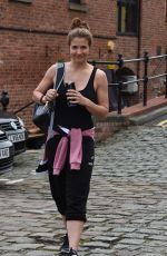 GEMMA ATKINSON Leaves Key 103 Radio Studios in Manchester 09/28/2016
