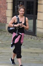 GEMMA ATKINSON Leaves Key 103 Radio Studios in Manchester 09/28/2016