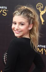 GENEVIEVE HANNELIUS at Creative Arts Emmy Awards in Los Angeles 09/10/2016