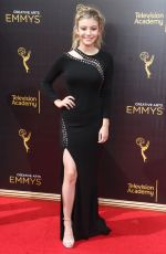 GENEVIEVE HANNELIUS at Creative Arts Emmy Awards in Los Angeles 09/10/2016