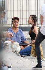 GEORGIA MAY FOOTE Out and About in London 09/14/2016
