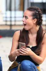 GEORGIA MAY FOOTE Out and About in London 09/14/2016
