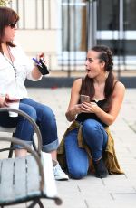 GEORGIA MAY FOOTE Out and About in London 09/14/2016
