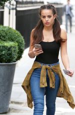 GEORGIA MAY FOOTE Out and About in London 09/14/2016