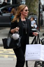 GERI GALLIWELL Out Shopping in London 09/06/2016
