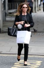 GERI GALLIWELL Out Shopping in London 09/06/2016