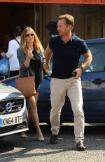 GERI HALLIWELL Drive a Renault Twizy Out in London 09/14/2016
