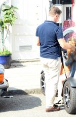GERI HALLIWELL Drive a Renault Twizy Out in London 09/14/2016