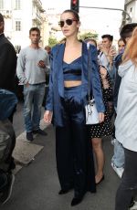 GIGI and BELLA HADID Leaves Nay Mara Fashion Show in Milan 09/21/2016