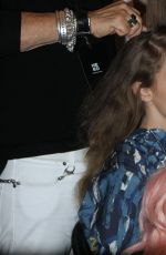 GIGI HADID at Anna Sui Fashion Show at New York Fashion Week 09/14/2016