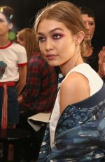 GIGI HADID at Anna Sui Fashion Show at New York Fashion Week 09/14/2016