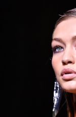GIGI HADID at Balmain Fashion Show at Paris Fashion Week 09/29/2016