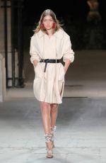 GIGI HADID at Isabel Marant Show at Paris Fashion Week 09/29/2016