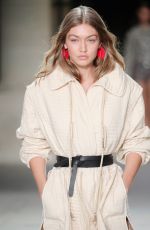 GIGI HADID at Isabel Marant Show at Paris Fashion Week 09/29/2016