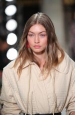 GIGI HADID at Isabel Marant Show at Paris Fashion Week 09/29/2016