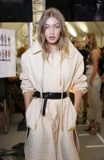 GIGI HADID at Isabel Marant Show at Paris Fashion Week 09/29/2016