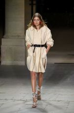 GIGI HADID at Isabel Marant Show at Paris Fashion Week 09/29/2016