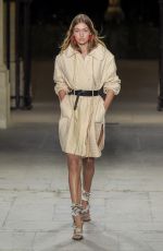 GIGI HADID at Isabel Marant Show at Paris Fashion Week 09/29/2016