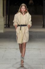 GIGI HADID at Isabel Marant Show at Paris Fashion Week 09/29/2016
