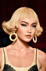 GIGI HADID at Moschino Fashion Show at Milan Fashion Week 09/22/2016