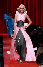 GIGI HADID at Moschino Fashion Show at Milan Fashion Week 09/22/2016