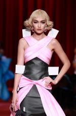 GIGI HADID at Moschino Fashion Show at Milan Fashion Week 09/22/2016