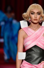 GIGI HADID at Moschino Fashion Show at Milan Fashion Week 09/22/2016