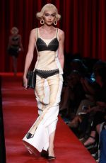 GIGI HADID at Moschino Fashion Show at Milan Fashion Week 09/22/2016