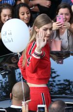 GIGI HADID at Tommy x Gigi Collection Launch in Milan 09/24/2016